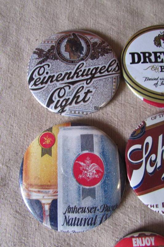 lot 61 image: Vintage Beer Pins