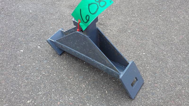 Receiver Hitch for Skid Steer Quick Attach