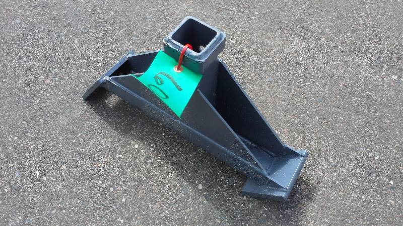 Receiver Hitch for Skid Steer Quick Attach