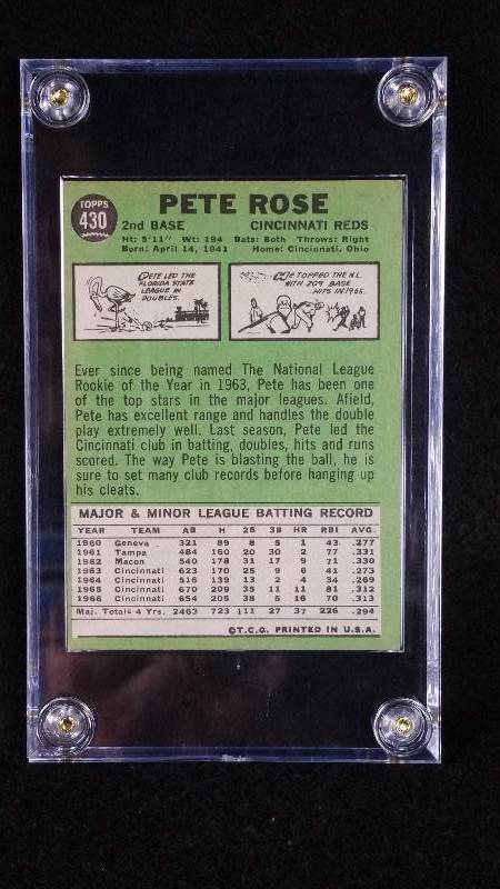 1967 Topps Pete Rose