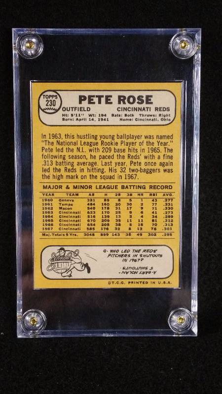 1968 Topps Pete Rose