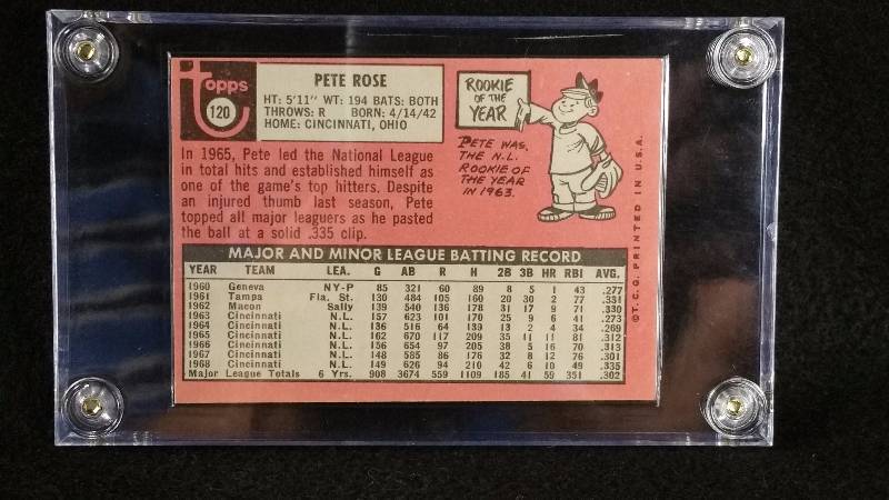 1969 Topps Pete Rose
