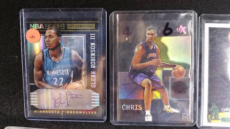Group of Basketball Cards, Autographed, Rookies, Stars, Etc.