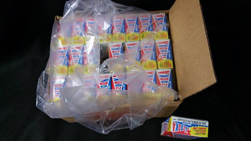 1988 Topps Bazooka Bubble Gum Box Case