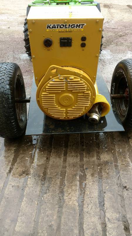 lot 10 image: Kato Light 40KW PTO Generator--Brand New Never Used 
