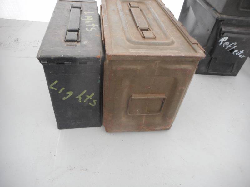 lot 42 image: 2 VINTAGE AMMO BOXES