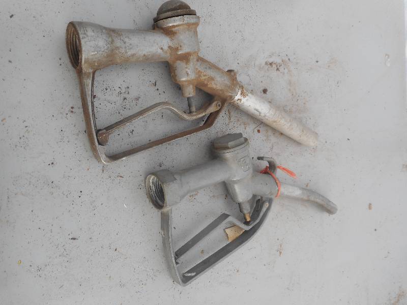 lot 79 image: 2 VINTAGE GAS NOZZELS