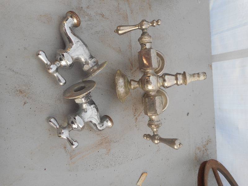 lot 88 image: ANTIQUE FAUCETS