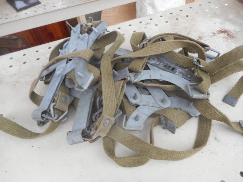 lot 168 image: VINTAGE ICE CLEATS