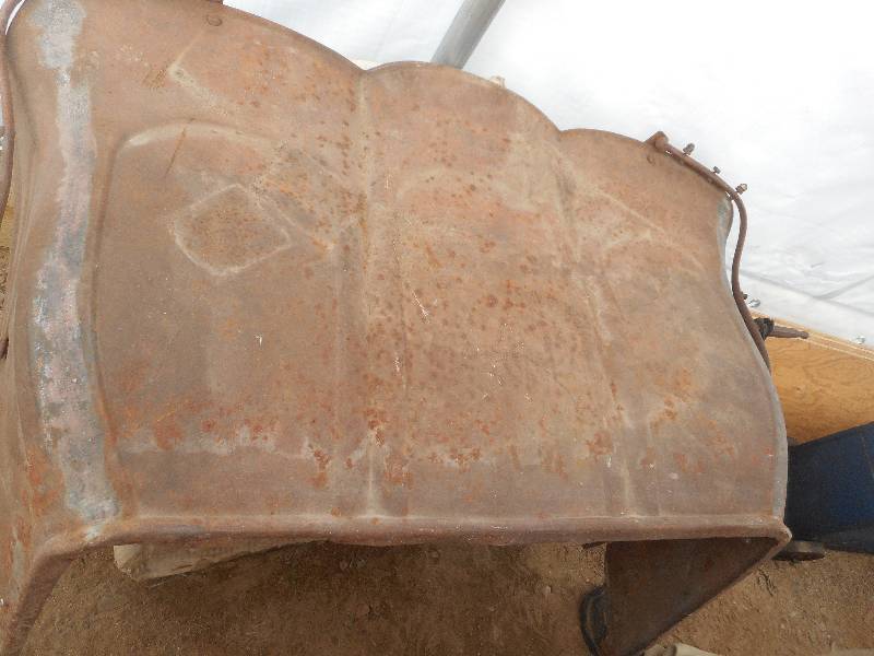 lot 238 image: STEEL BUGGY BACK REST