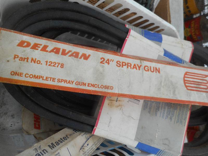 lot 243 image: ELECTRIC SUPPLYS , SPAY, GUN , BELTS