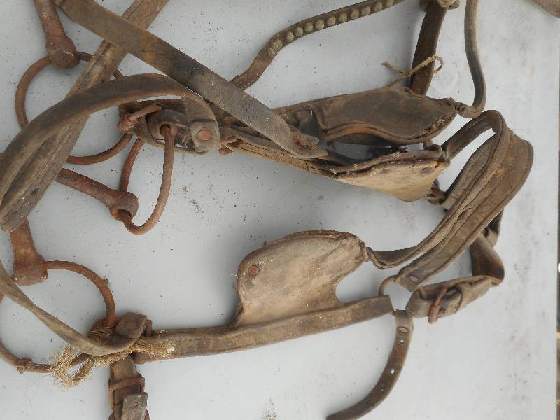 lot 272 image: LEATHER WORK HORSE HARNESS