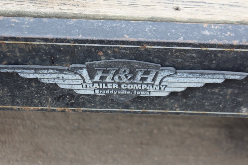 1998 H & H Heavy Duty 9000# Flatbed Trailer (UPDATED)