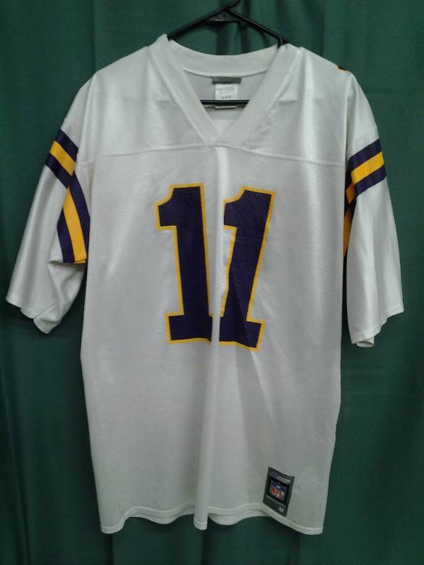 lot 18 image: Vikings Reebok #11 Culpepper Size M