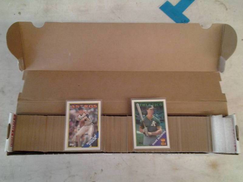 lot 30 image: 1988 Topps Baseball Complete Set Excellent Condition