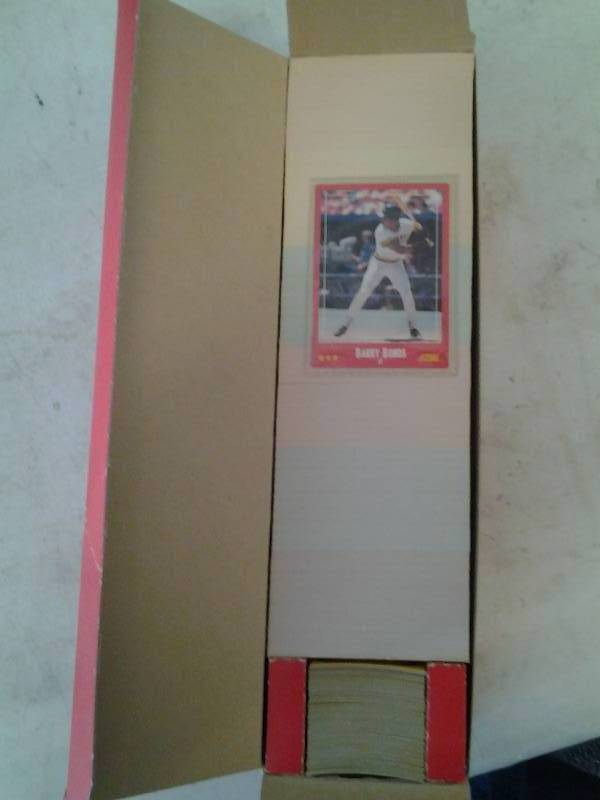 lot 34 image: 1988 Score Baseball Complete Set Excellent Condition