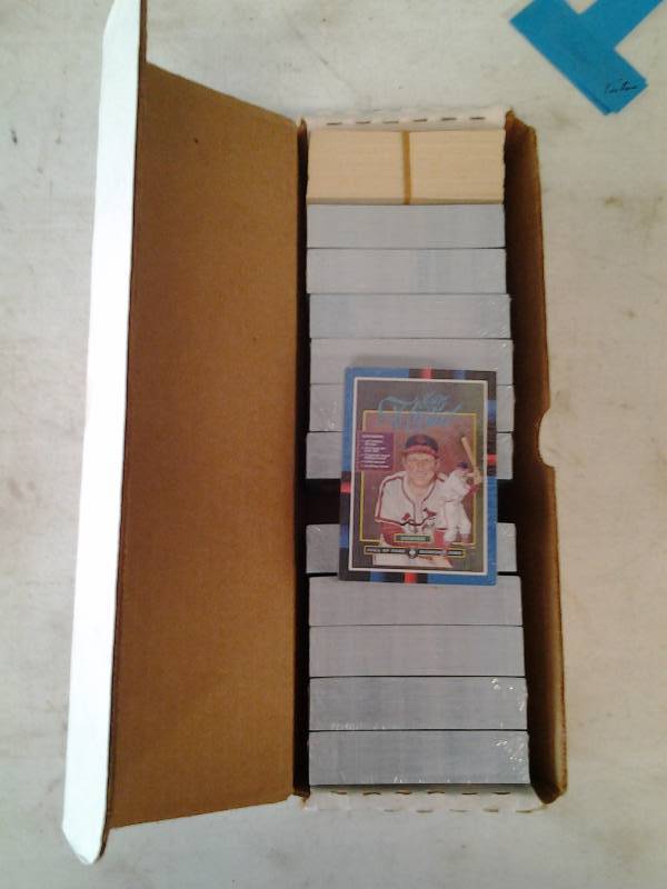 lot 35 image: 1988 Donrus Baseball Complete Sealed Set