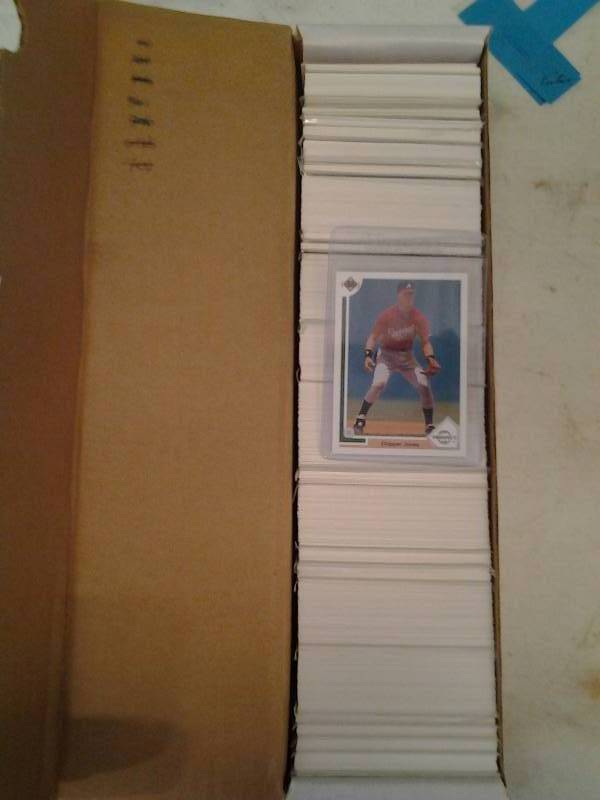 lot 36 image: 1991 Upper Deck Baseball Complete Set