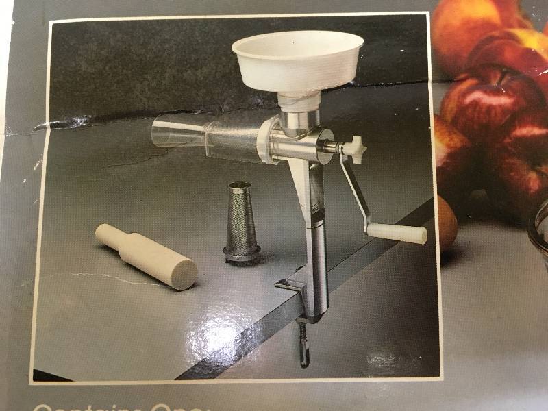 lot 73 image: FOOD STRAINERSAUCE MAKER