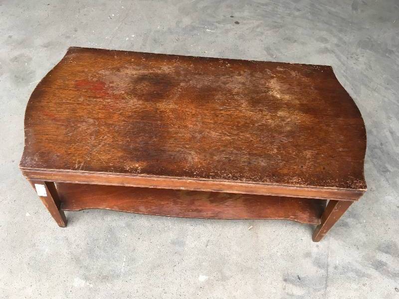 lot 24 image: ANTIQUE TABLE