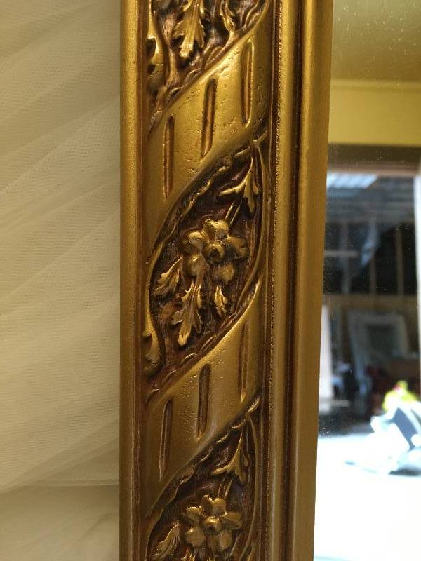 lot 118 image: GOLD MIRROR