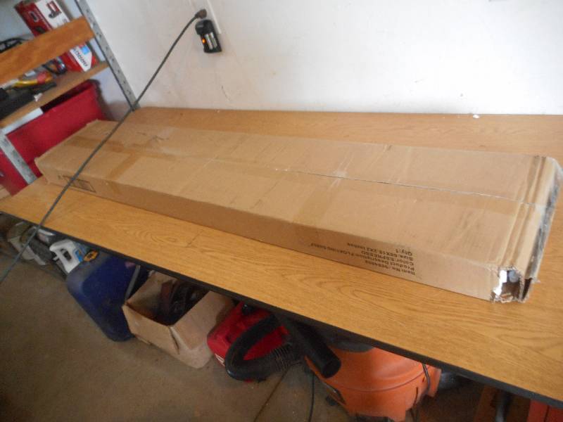 lot 19 image: Lewis Hyman 60 in. W x 10.2 in. D x 2 in. H Espresso MDF Large Floating Wall Shelf