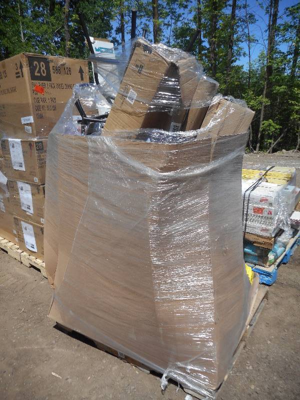 lot 1 image: PALLET LOT OF GENERAL MERCHANDISE AND TOOLS