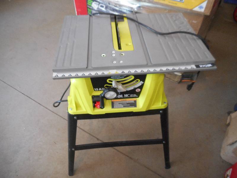 Ryobi 15 Amp 10 In Table Saw Pallet Lots Pool Cabinets