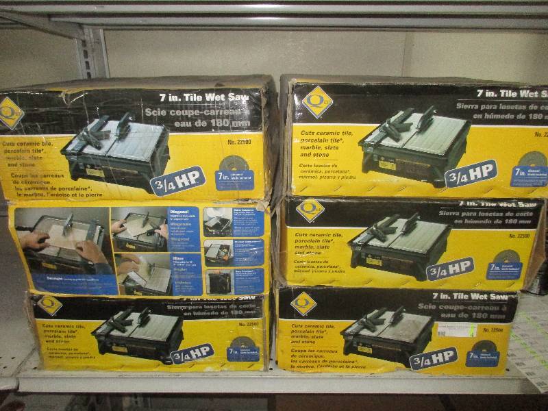 6 Qep 7inch tile wet saw