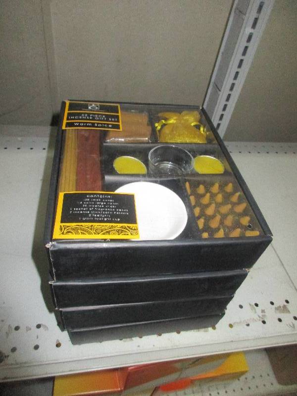4 - 52 piece incense sets - warm spice