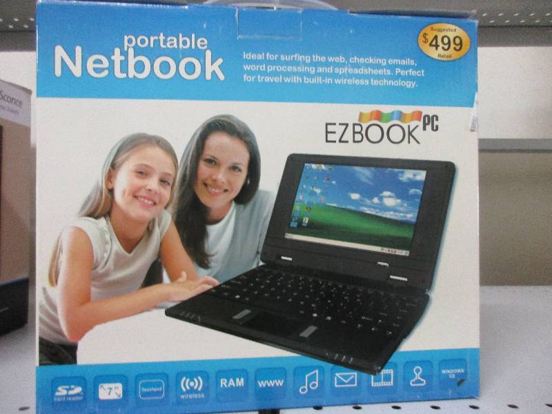 netbook EZ PC laptop