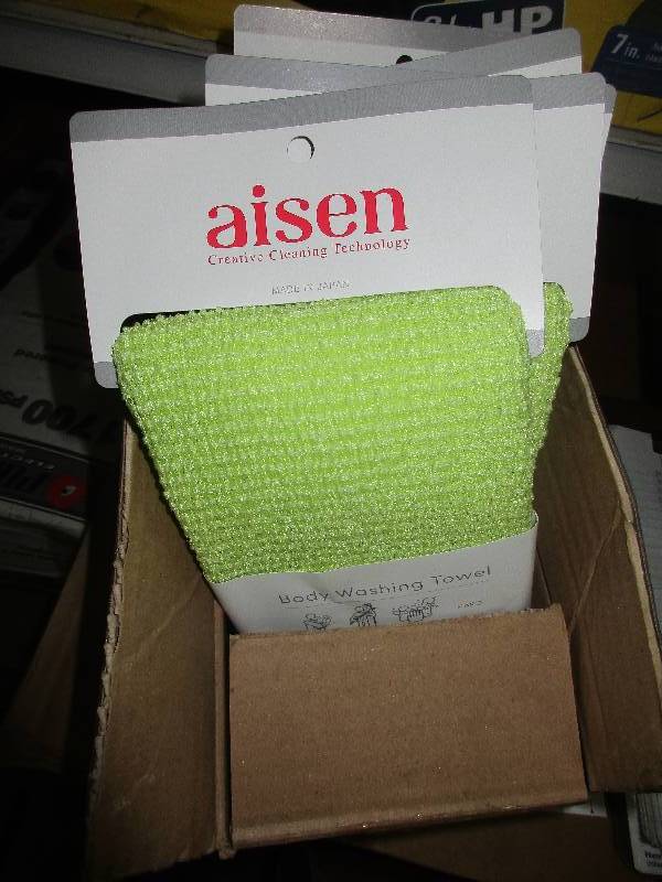 6 Aisen body washing towels