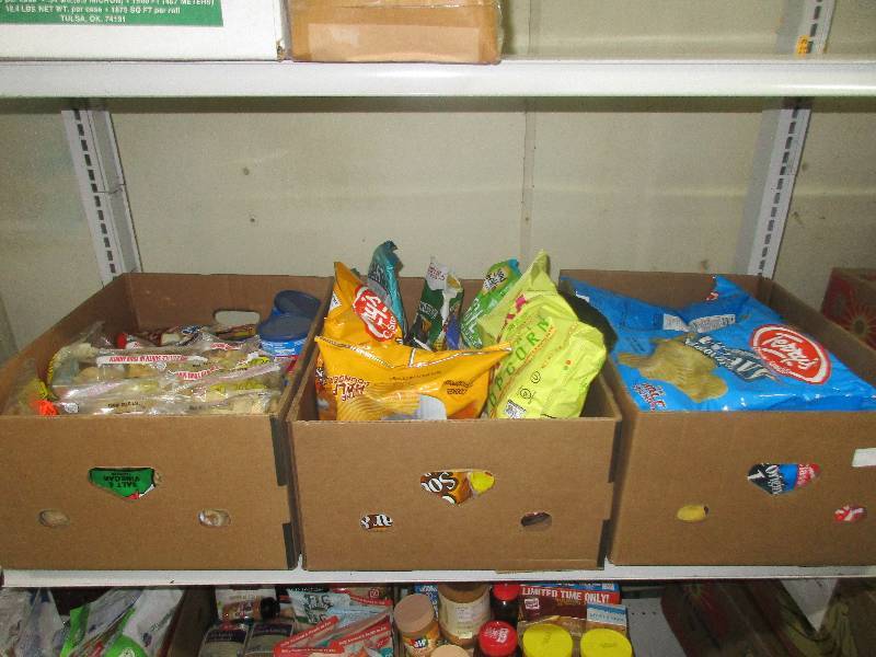 3 boxes of snacks