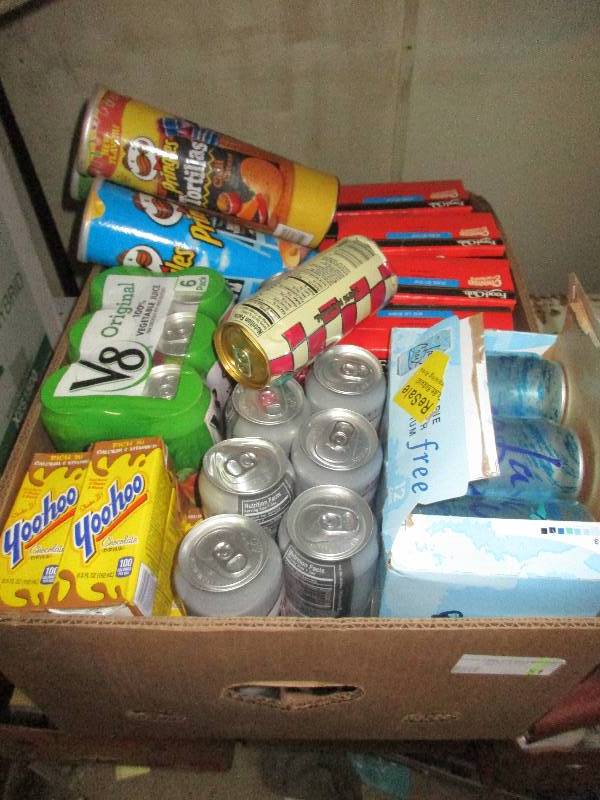 snacks and drinks