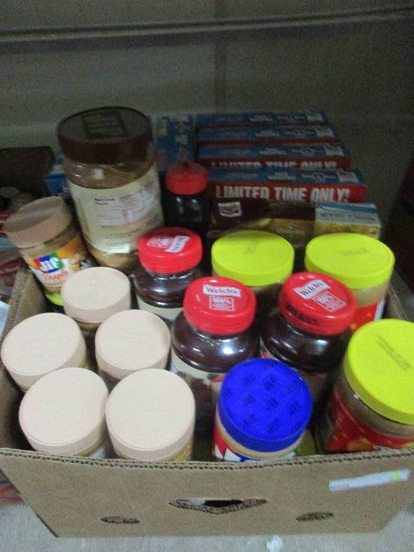 PB and J lot and cereal lot