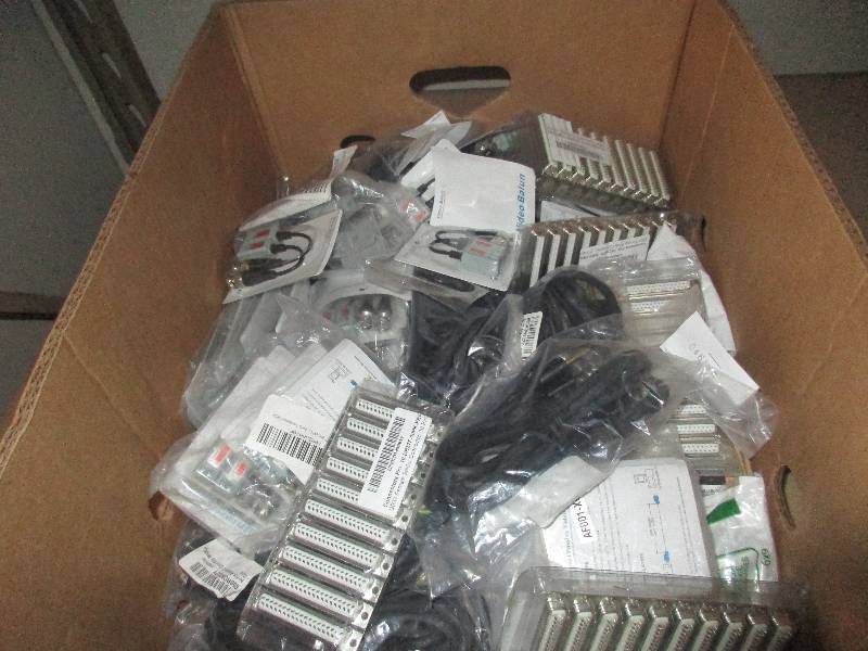 box full of computer parts