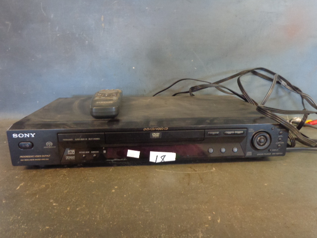 Sony DVD Player and Universal Remote