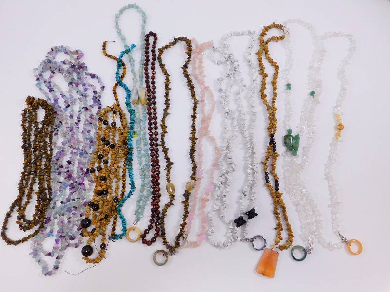 Lot of Assorted Polished RocksGemsBeads for jewelry making