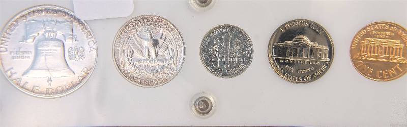 1960 US PROOF SET IN CAPITAL PLASTICS HOLDER