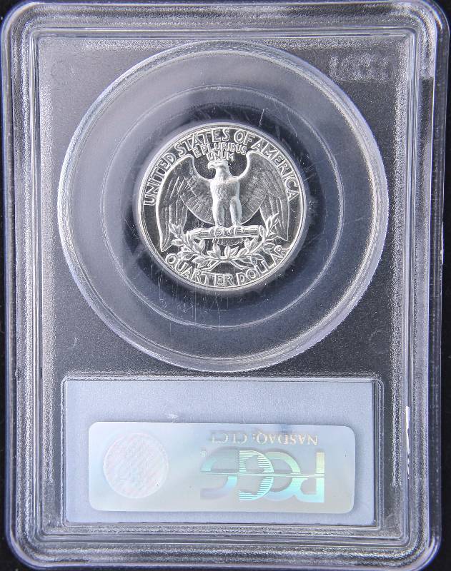 1964 PROOF WASHINGTON SILVER QUARTER PR67 PCGS