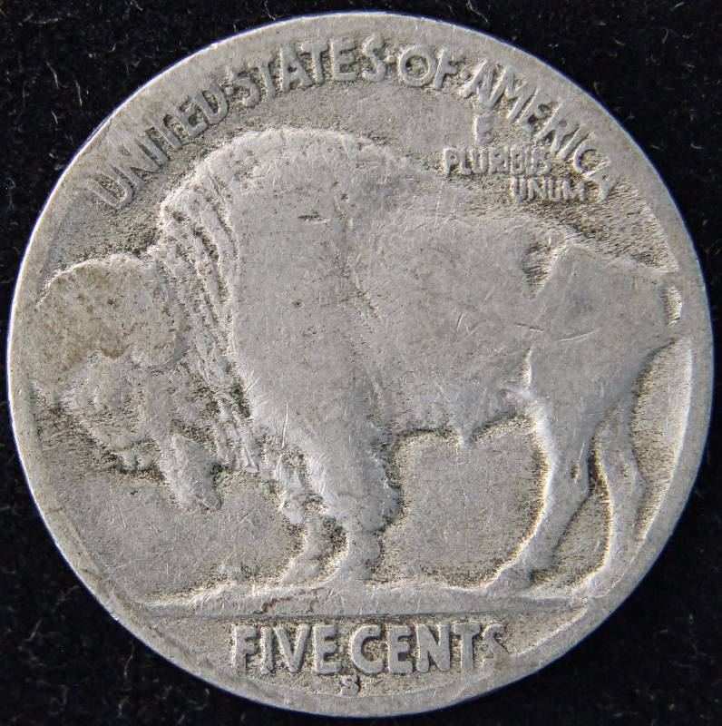 1919-S BUFFALO NICKEL GOOD