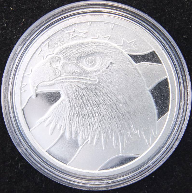 1 TROY OZ. .999 FINE SILVER PLEDGE OF ALLEGIANCE IN AIRTITE
