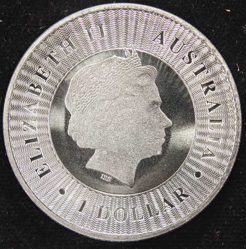 2017 AUSTRALIA KANGAROO 1 TROY OZ. .999 FINE SILVER