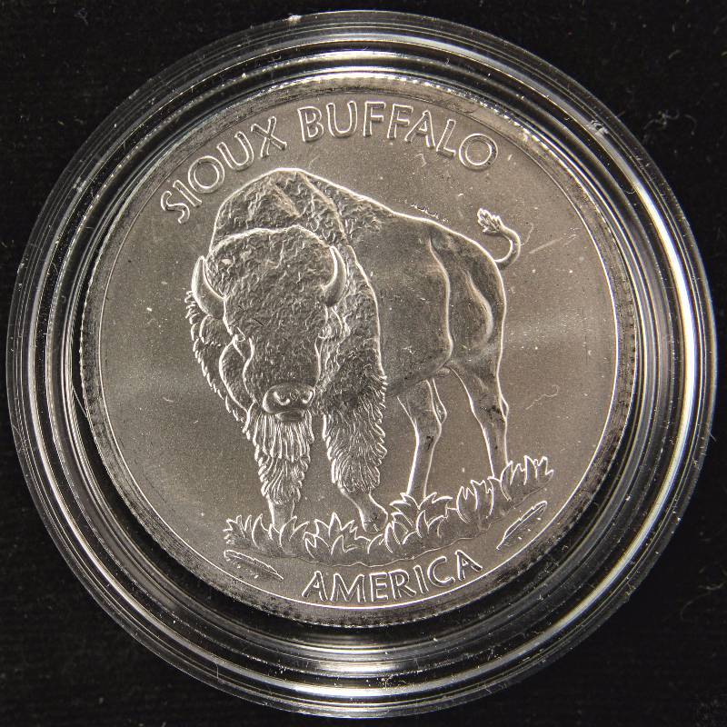1 TROY OZ. .999 FINE SILVER SIOUX MINT SOVEREIGN NATION IN AIRTITE