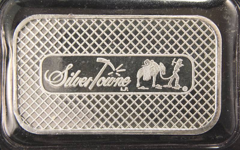 1 TROY OZ. .999 FINE SILVER BAR PROSPECTOR SEALED
