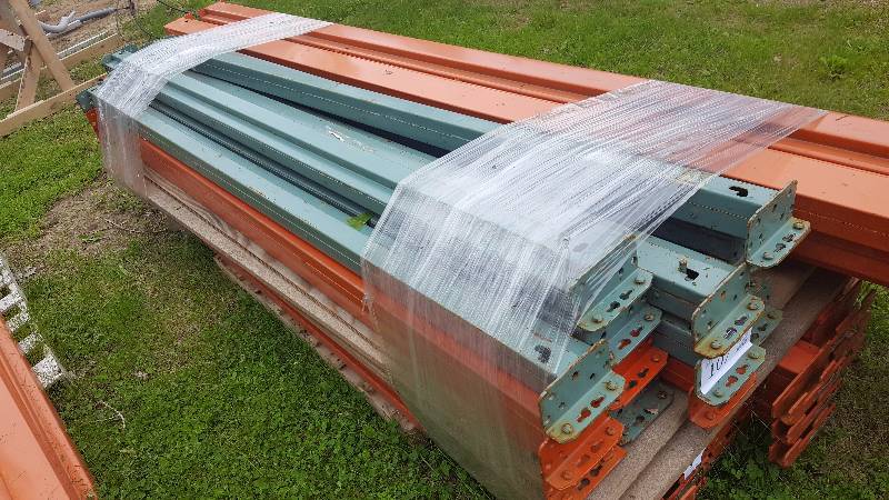 Lot of (14) 8 Foot Pallet Racking Crossbeams
