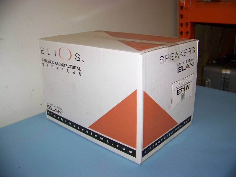 lot 52 image: (2) ELAN, 7, 3-Way, Architectural In-Wall, Speakers - NEW in Original Box