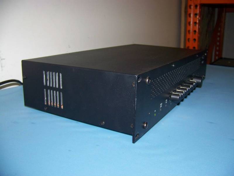 lot 39 image: Biamp, 6 Channel Mixer  Equalizer, 75 Watt Power Amplifier  Amp