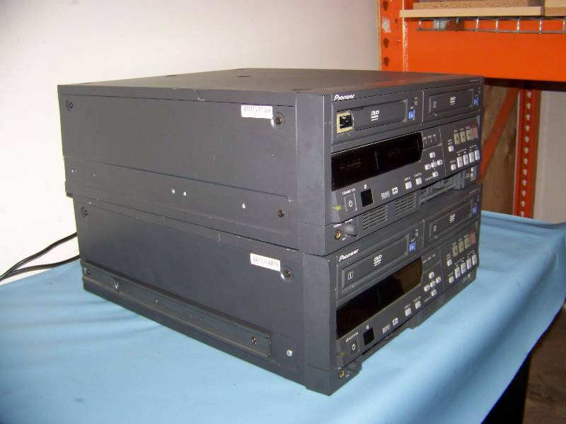 lot 148 image: (2) Pioneer, Professional Deck, DVD Recorders  Players