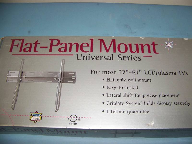 lot 119 image: Premier Mounts, Universal Series, Flat-Panel Mount - NEW in Original Box
